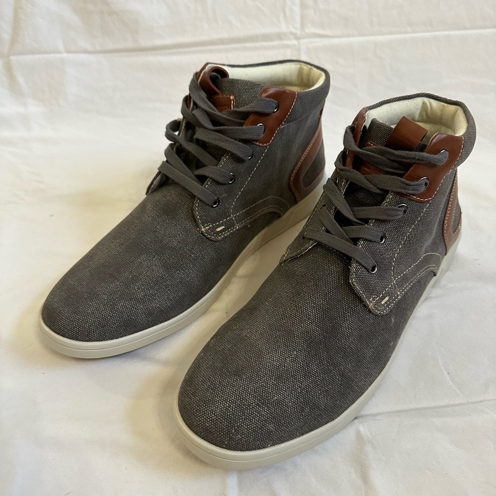Steve Madden Kenya Chukka Boots Casual Dress Canvas Footwear Men’s 12